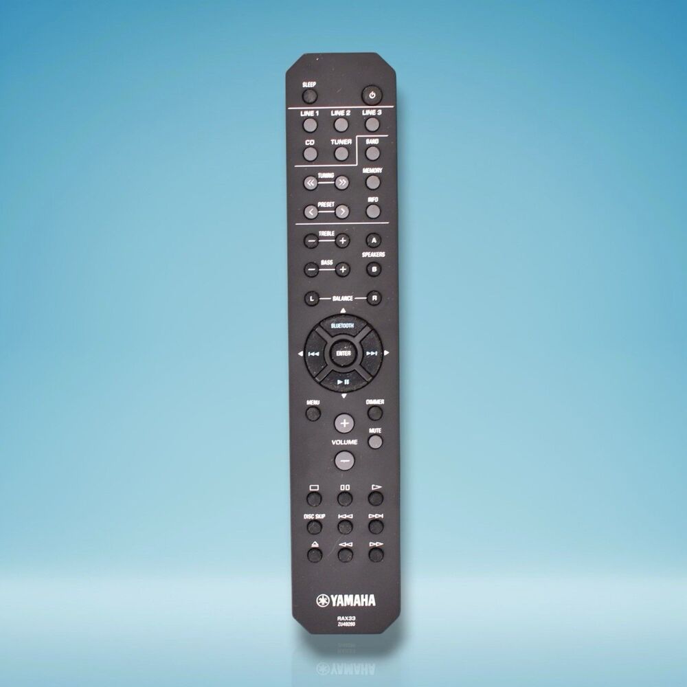 Genuine OEM Yamaha Remote Control RAX33 Natural Receiver R-S202 ZU49260